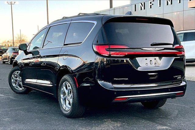 used 2022 Chrysler Pacifica car, priced at $37,499