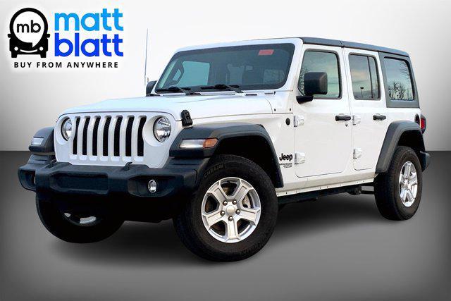 used 2021 Jeep Wrangler Unlimited car, priced at $28,974