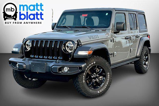 used 2021 Jeep Wrangler car, priced at $32,999