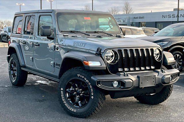 used 2021 Jeep Wrangler car, priced at $32,999