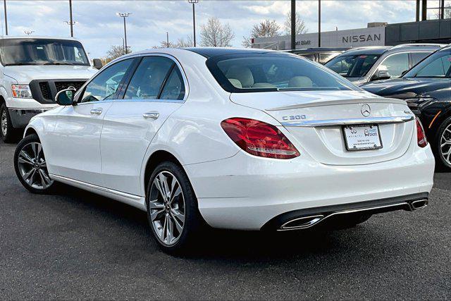 used 2017 Mercedes-Benz C-Class car, priced at $22,782