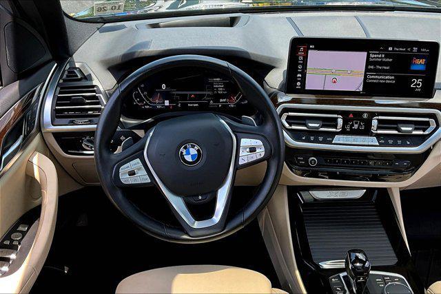 used 2022 BMW X3 car, priced at $31,815