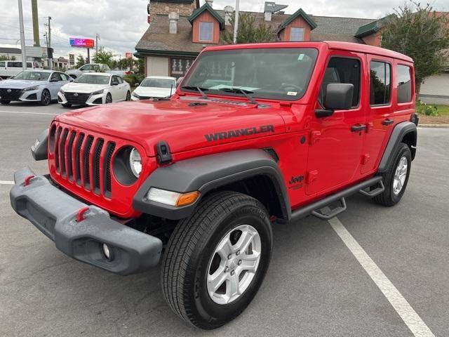 used 2020 Jeep Wrangler Unlimited car, priced at $35,700