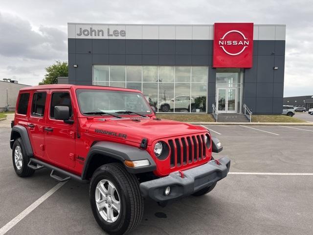used 2020 Jeep Wrangler Unlimited car, priced at $35,900