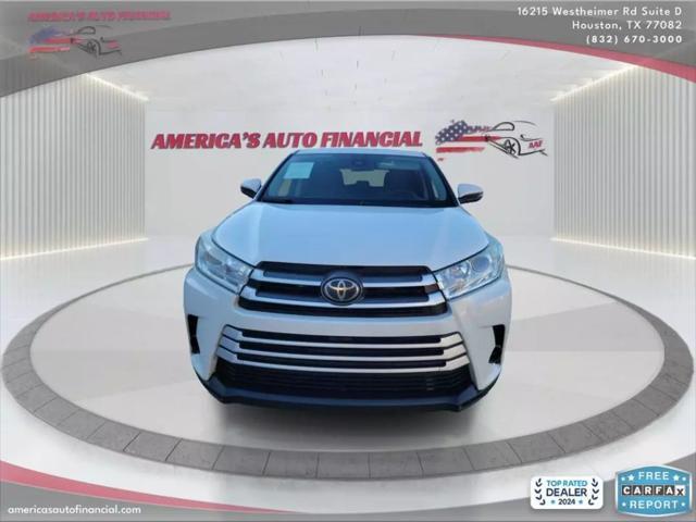 used 2018 Toyota Highlander car, priced at $16,995