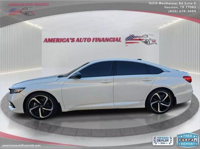 used 2021 Honda Accord car, priced at $21,495