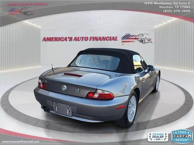 used 2002 BMW Z3 car, priced at $7,995