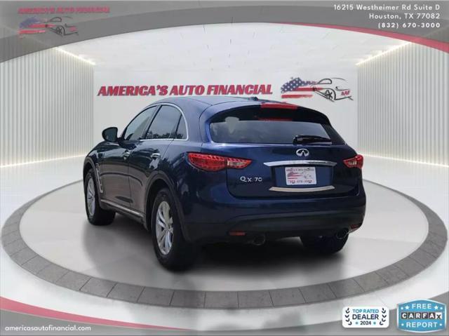 used 2014 INFINITI QX70 car, priced at $11,995