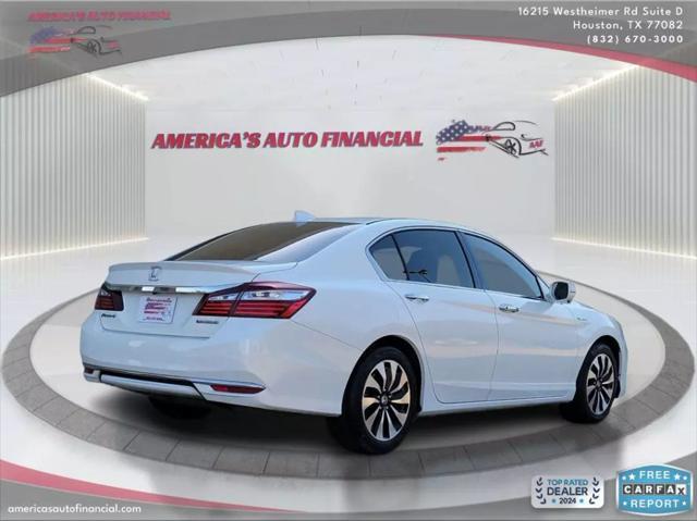 used 2017 Honda Accord Hybrid car, priced at $14,995