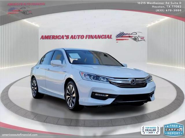 used 2017 Honda Accord Hybrid car, priced at $14,995