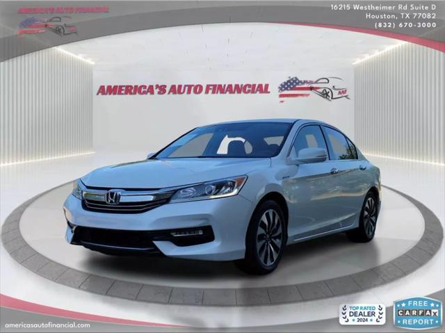 used 2017 Honda Accord Hybrid car, priced at $14,995