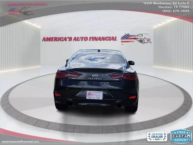 used 2017 INFINITI Q60 car, priced at $17,995
