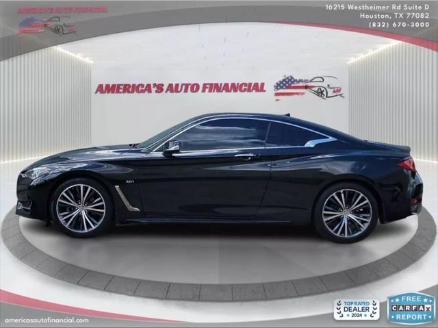 used 2017 INFINITI Q60 car, priced at $17,995