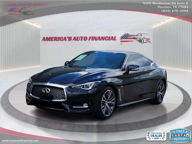 used 2017 INFINITI Q60 car, priced at $17,995
