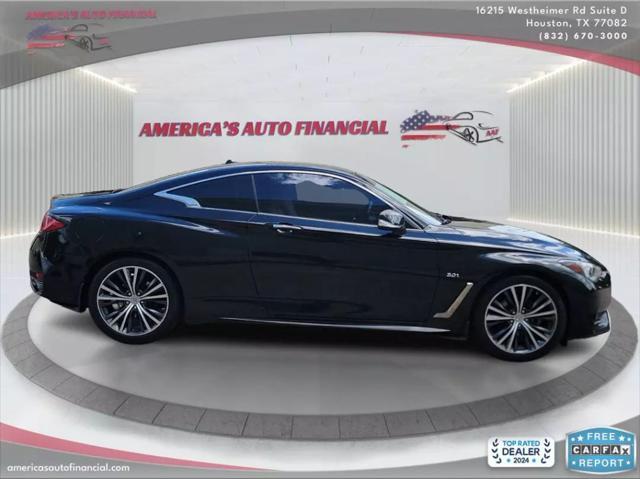 used 2017 INFINITI Q60 car, priced at $17,995