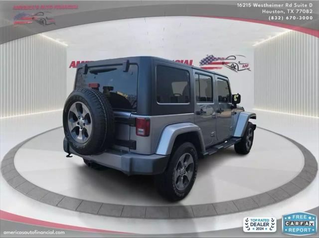 used 2017 Jeep Wrangler Unlimited car, priced at $19,995