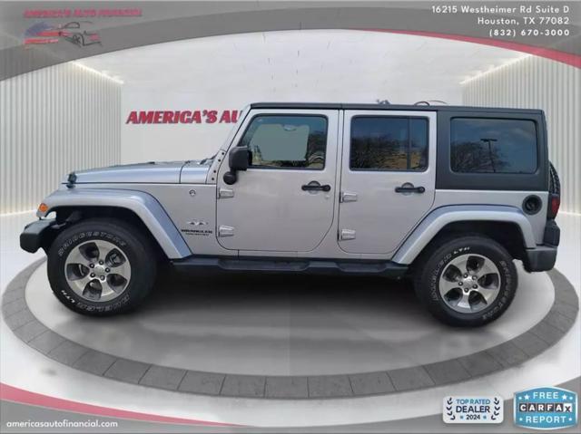 used 2017 Jeep Wrangler Unlimited car, priced at $19,995