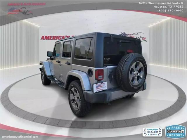 used 2017 Jeep Wrangler Unlimited car, priced at $19,995