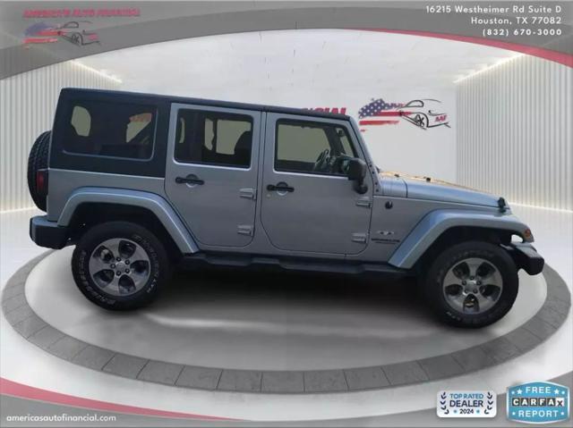 used 2017 Jeep Wrangler Unlimited car, priced at $19,995