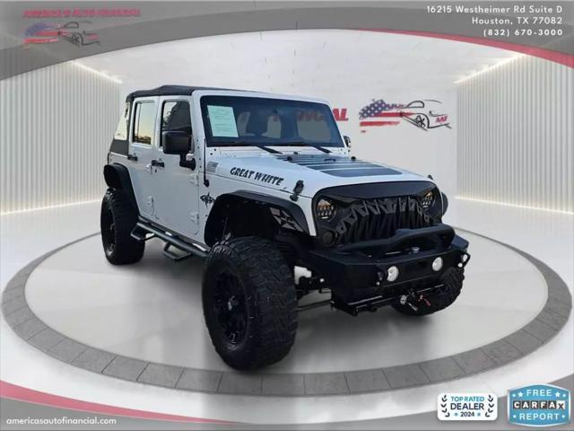 used 2012 Jeep Wrangler Unlimited car, priced at $15,995