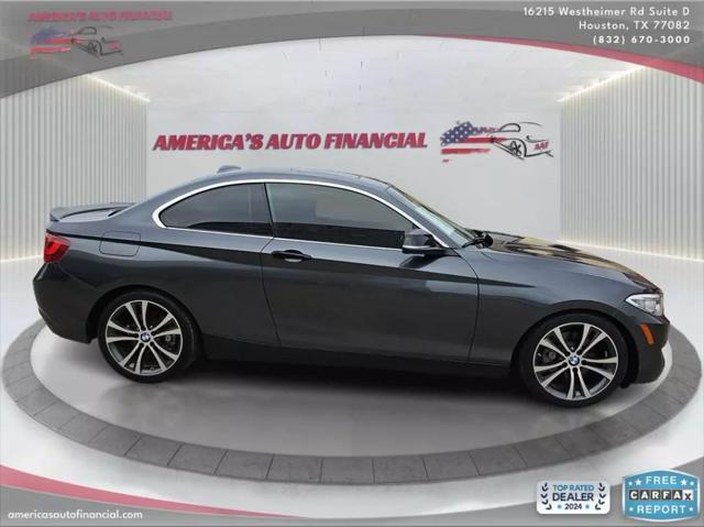 used 2015 BMW 228 car, priced at $13,995