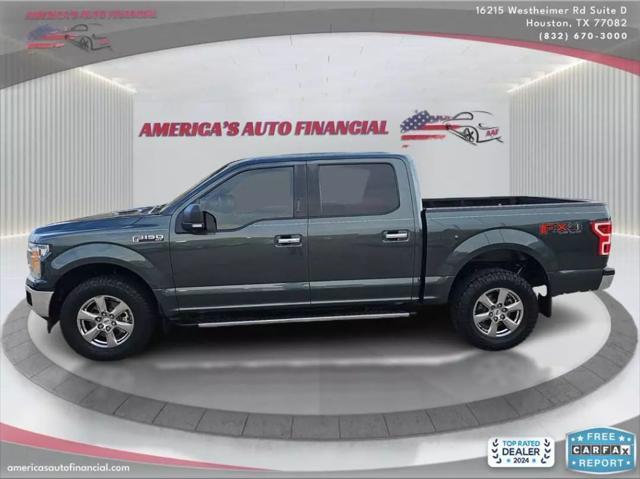 used 2018 Ford F-150 car, priced at $18,495