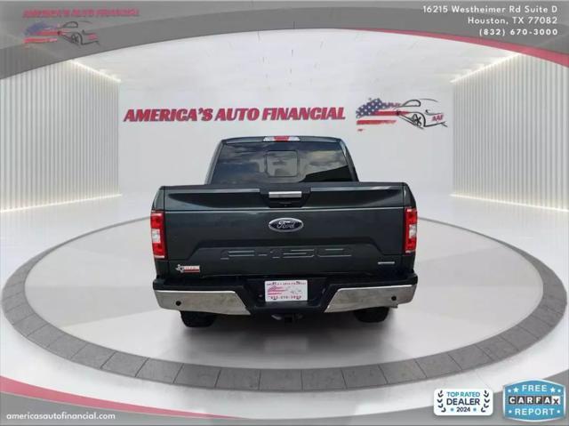 used 2018 Ford F-150 car, priced at $18,495