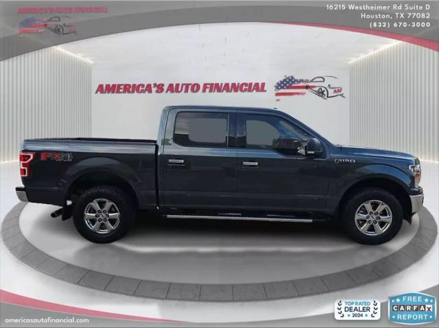 used 2018 Ford F-150 car, priced at $18,495