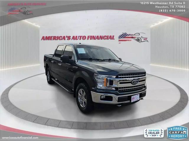 used 2018 Ford F-150 car, priced at $18,495