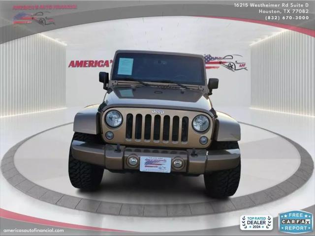 used 2015 Jeep Wrangler Unlimited car, priced at $18,995