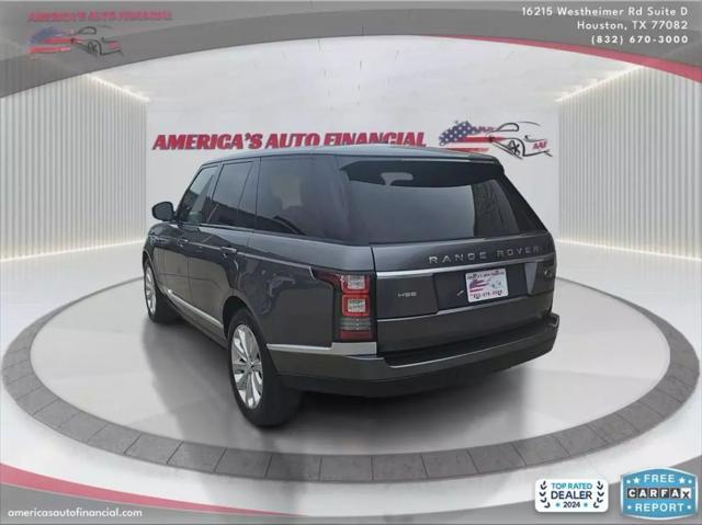 used 2015 Land Rover Range Rover car, priced at $18,995