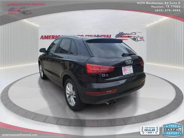 used 2018 Audi Q3 car, priced at $13,995