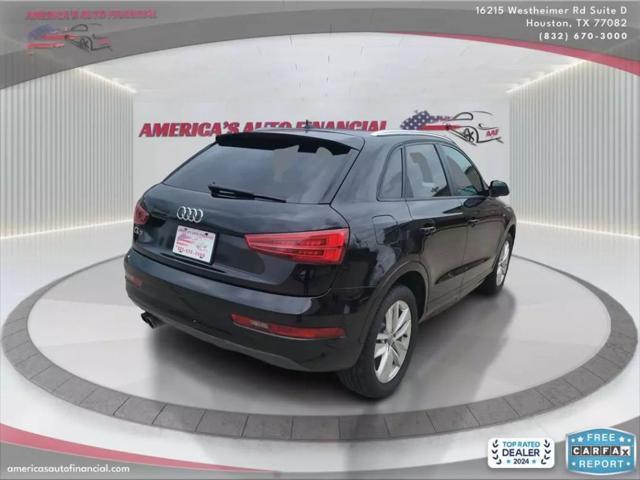 used 2018 Audi Q3 car, priced at $13,995