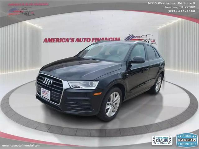 used 2018 Audi Q3 car, priced at $13,995