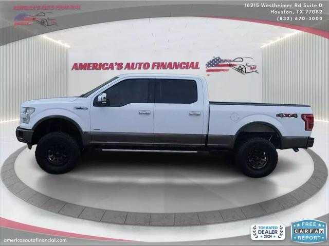 used 2016 Ford F-150 car, priced at $19,995