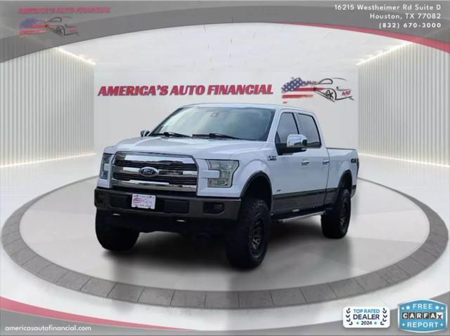 used 2016 Ford F-150 car, priced at $19,995