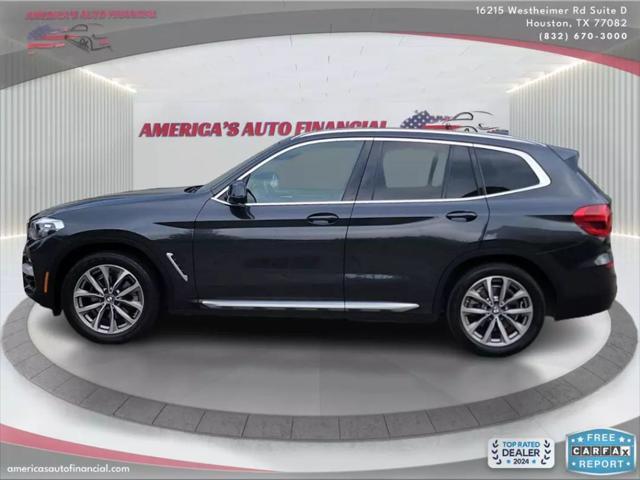 used 2019 BMW X3 car, priced at $20,995