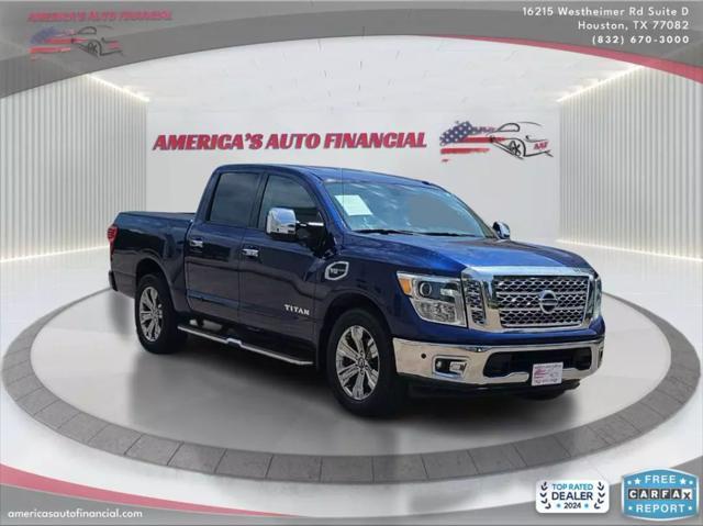 used 2017 Nissan Titan car, priced at $18,995