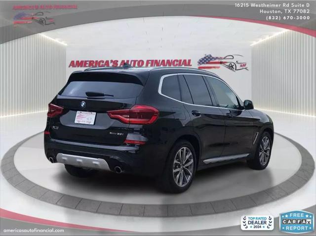 used 2019 BMW X3 car, priced at $19,995