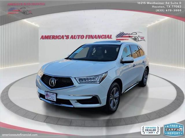 used 2020 Acura MDX car, priced at $18,995