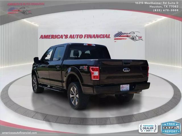used 2019 Ford F-150 car, priced at $19,995