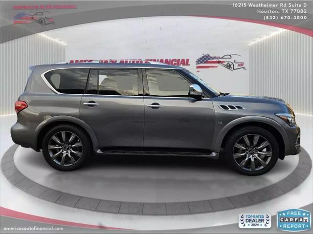 used 2017 INFINITI QX80 car, priced at $18,995