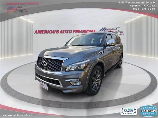 used 2017 INFINITI QX80 car, priced at $18,995