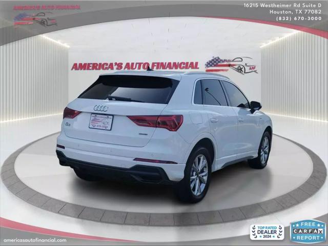 used 2022 Audi Q3 car, priced at $20,995