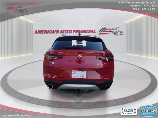 used 2018 Alfa Romeo Stelvio car, priced at $19,995