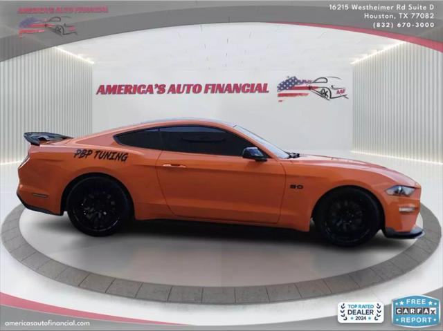 used 2021 Ford Mustang car, priced at $34,995
