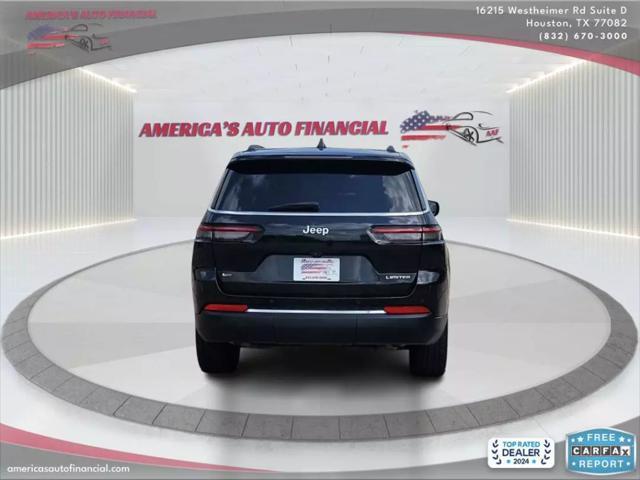 used 2021 Jeep Grand Cherokee L car, priced at $26,995