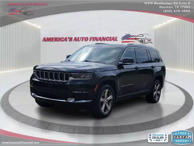 used 2021 Jeep Grand Cherokee L car, priced at $26,995