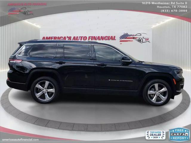 used 2021 Jeep Grand Cherokee L car, priced at $26,995