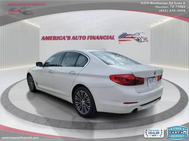 used 2018 BMW 530 car, priced at $18,995